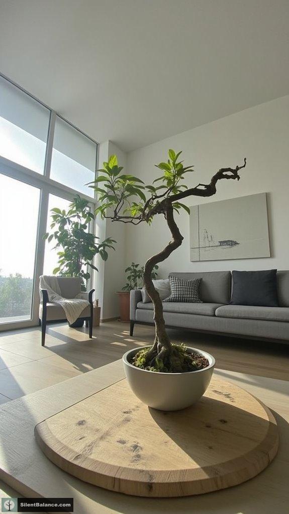 minimalist bonsai pot characteristics