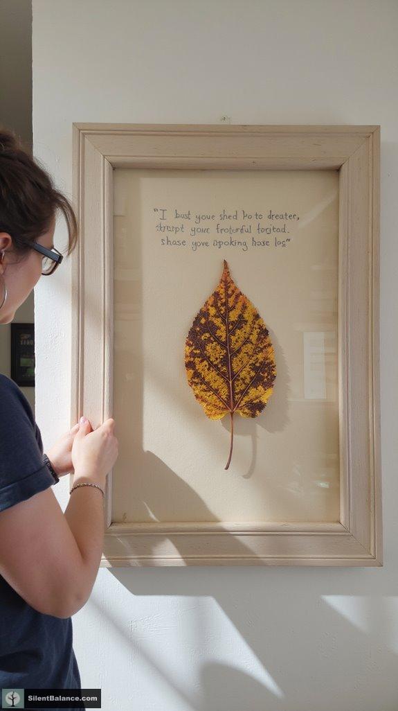 minimalist decor with symbolism