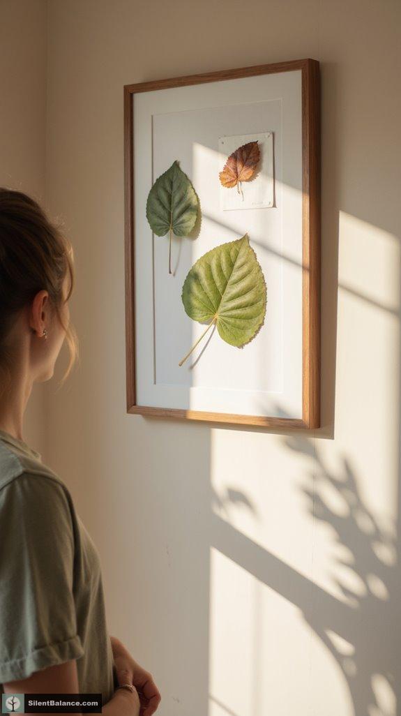 minimalist framing techniques emphasized