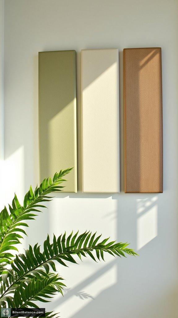 minimalist nature inspired art panels