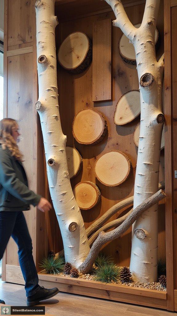 minimalist nature inspired decor