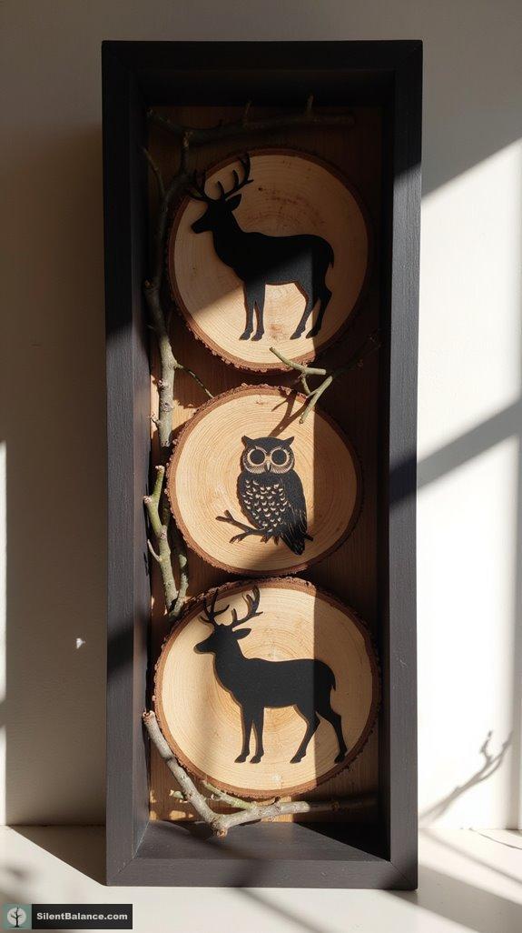 minimalist nature inspired decor