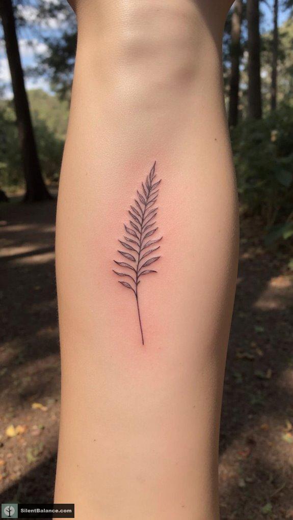 minimalist nature tattoo trends