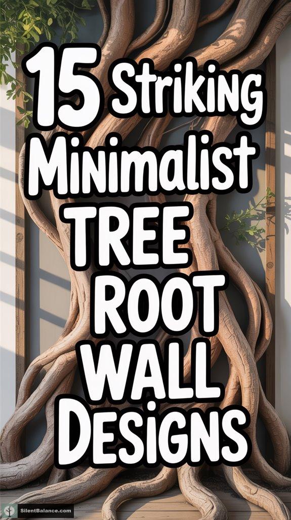 minimalist tree root designs