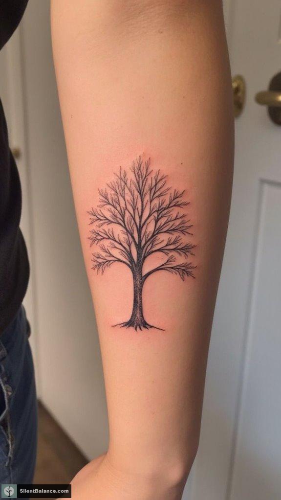 minimalistic oak strength design