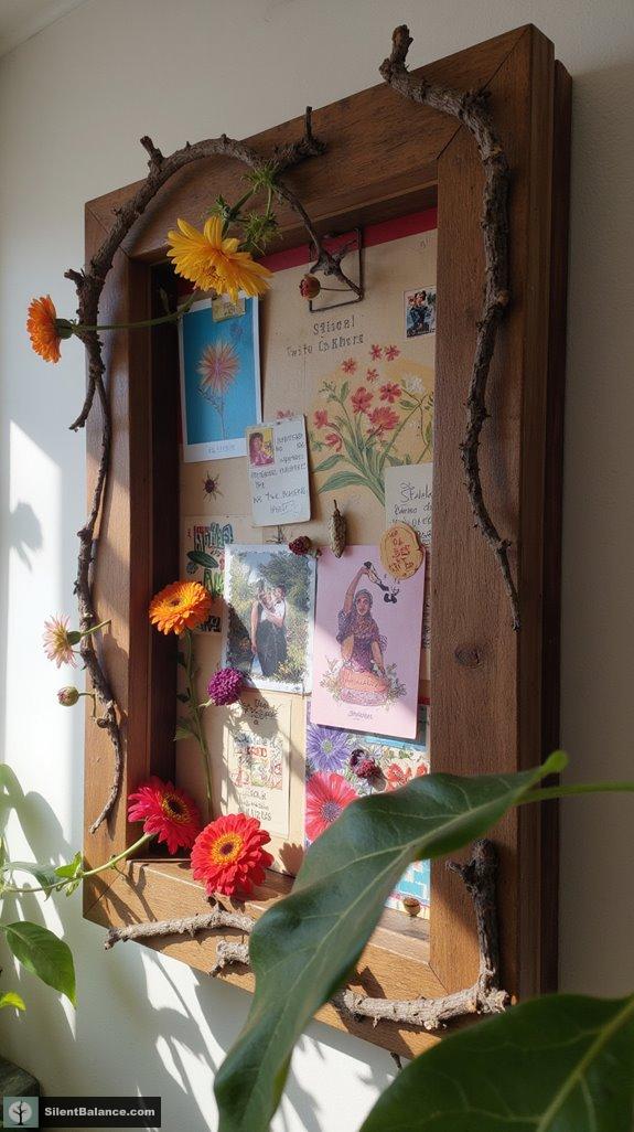 mixed media wood decor