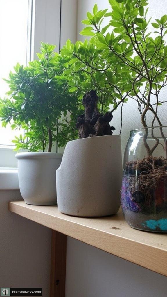 modern bonsai pot options