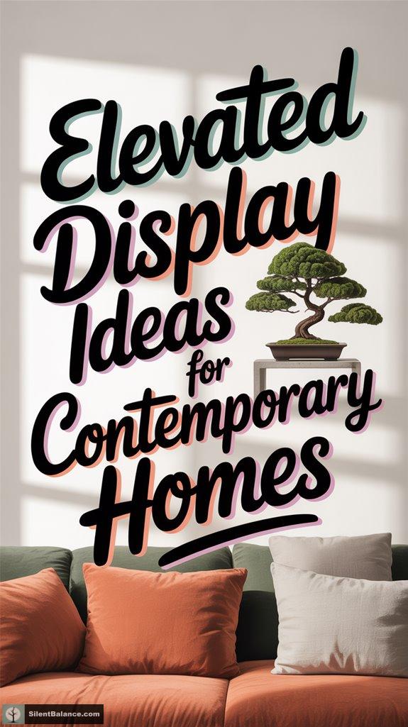 modern home display concepts