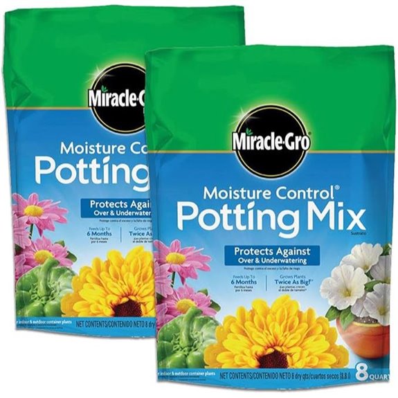 Miracle-Gro Moisture Control Potting Mix (2-Pack)