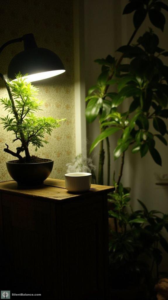 monitor and adjust lighting