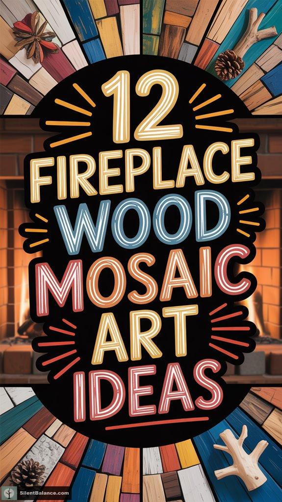 mosaic art for fireplaces