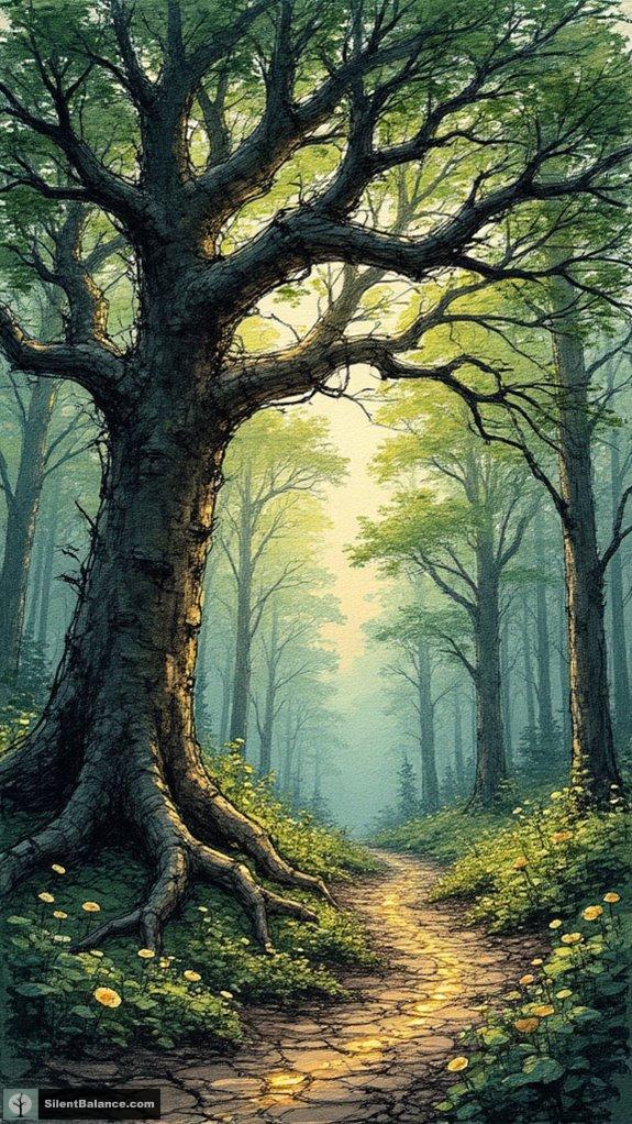 mother trees communicate and nurture