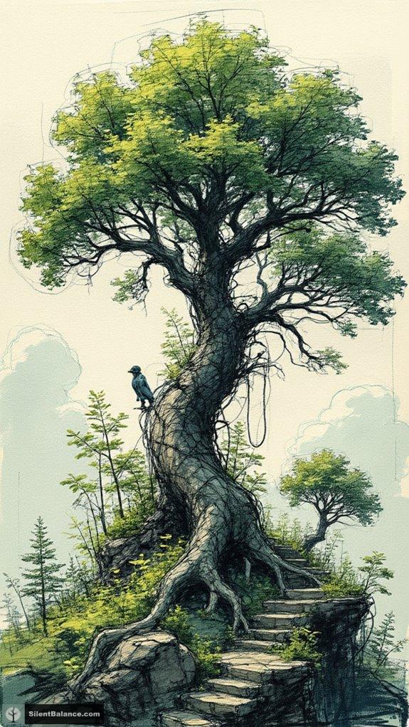 mother trees forest nurturers together