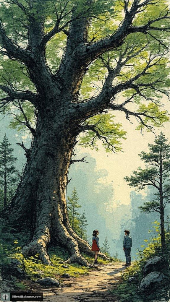 mother trees foster cooperation