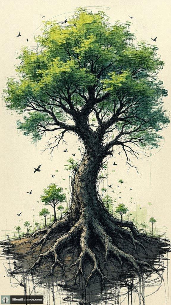 mother trees nurture ecosystems