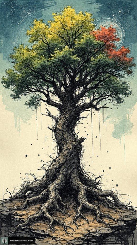 mother trees symbolize spiritual connection