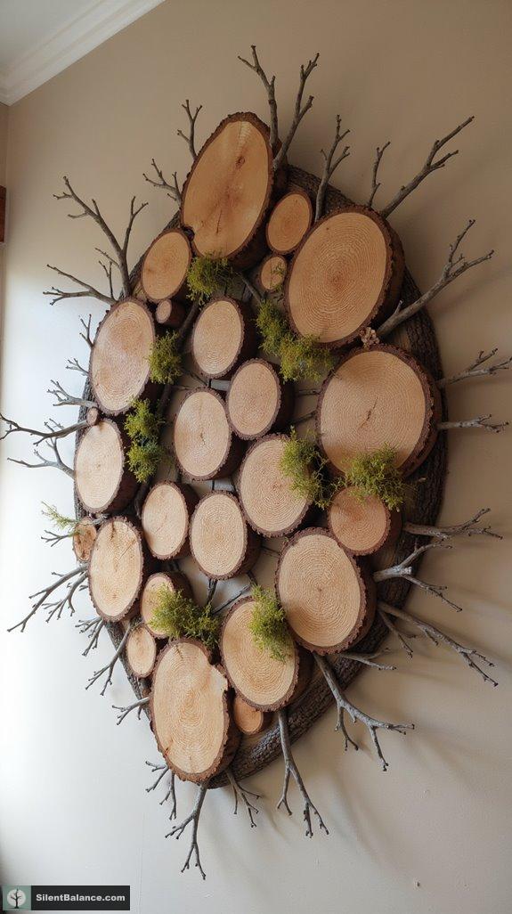 multi layered natural art