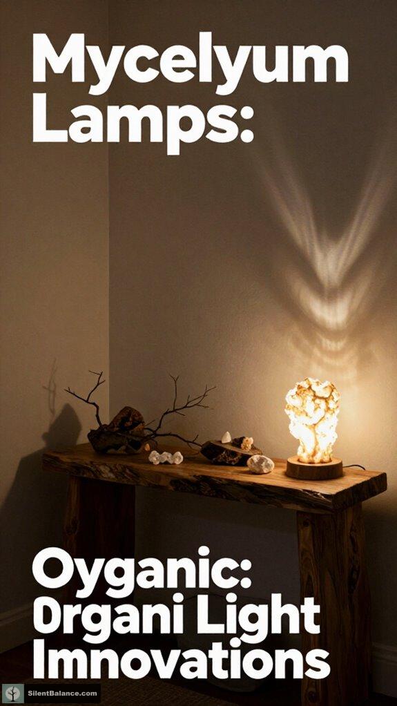 mycelium lamps for textures