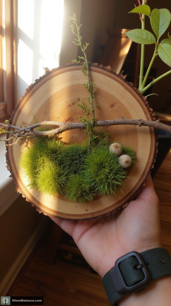 natural art with textures