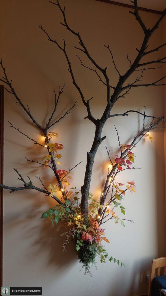 natural branch wall art