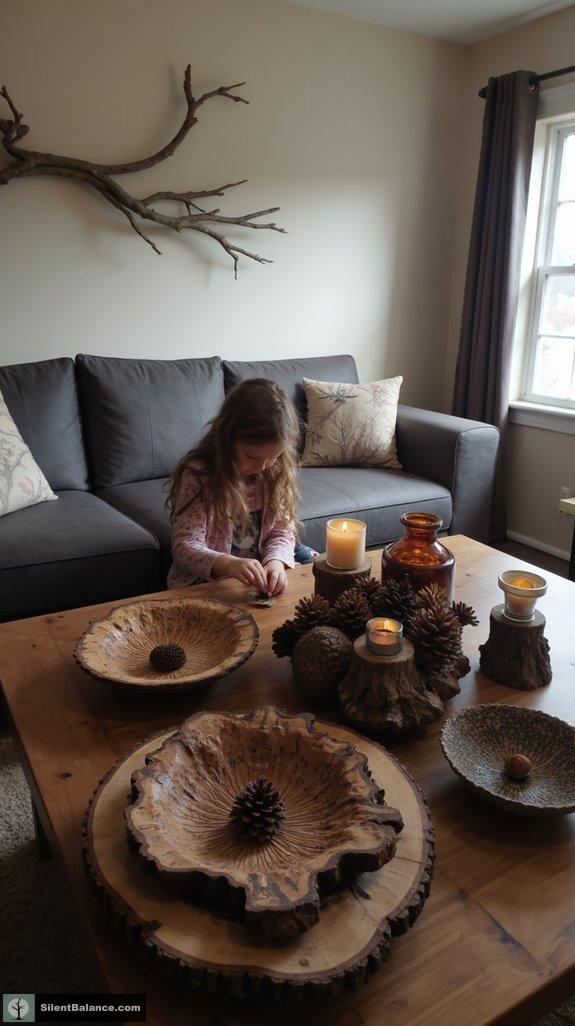 natural decor enhances tranquility