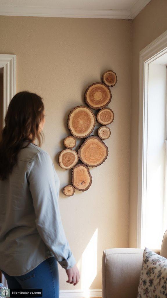 natural decor symbolizes growth