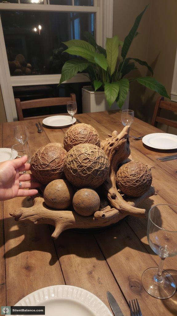 natural driftwood home decor