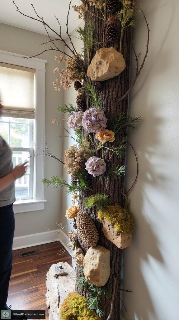 natural elements enhance decor
