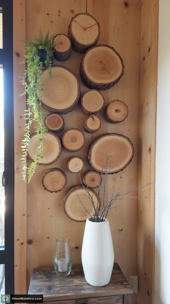 natural elements enhance decor