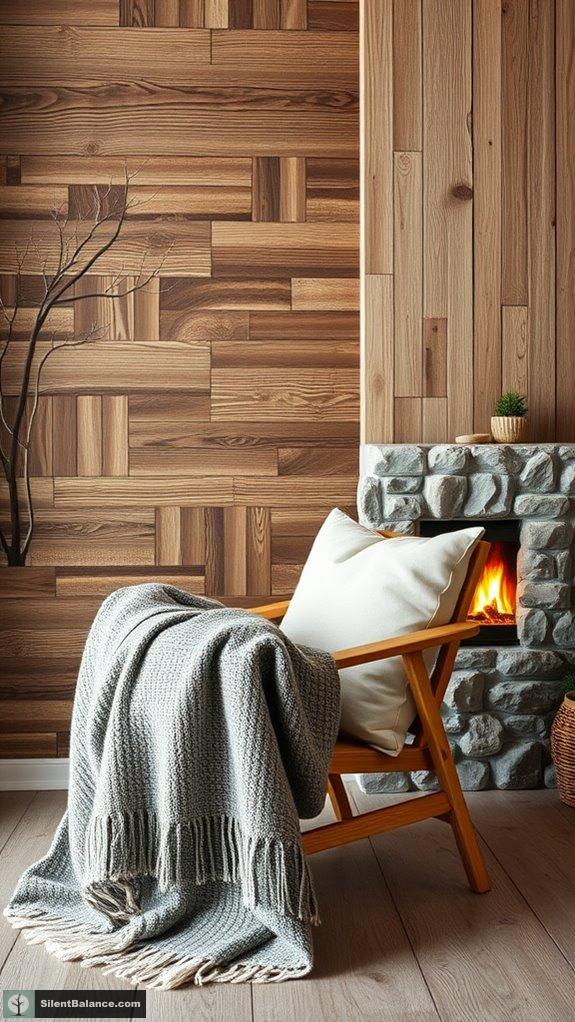 natural materials and textures