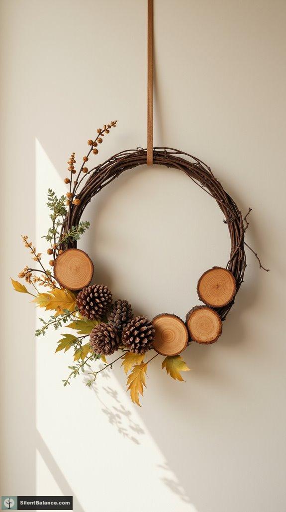 natural materials for wreaths