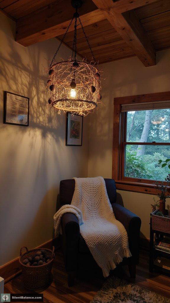 natural materials light shades