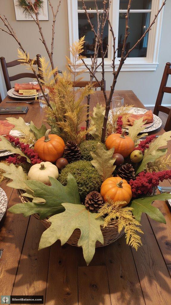 natural textures enhance arrangements