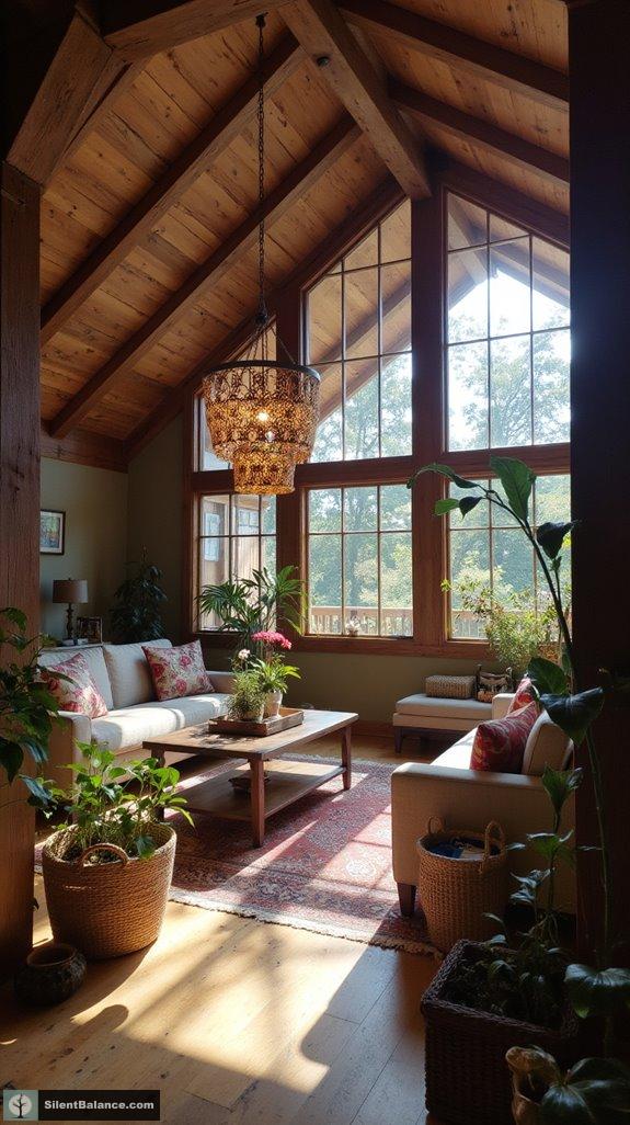 natural textures enhance decor