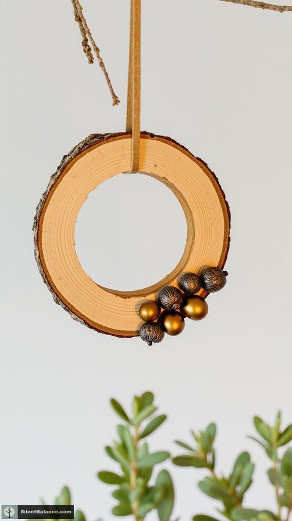 natural wood slice preparation