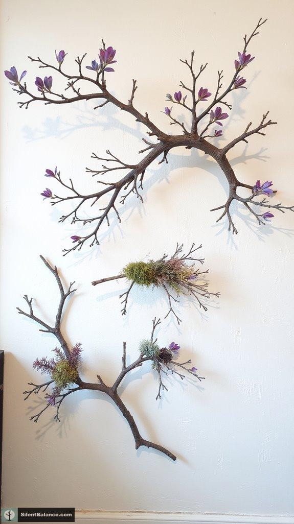 nature inspired abstract wall art