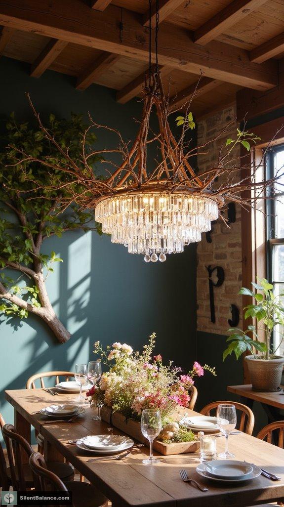 nature inspired artful lighting