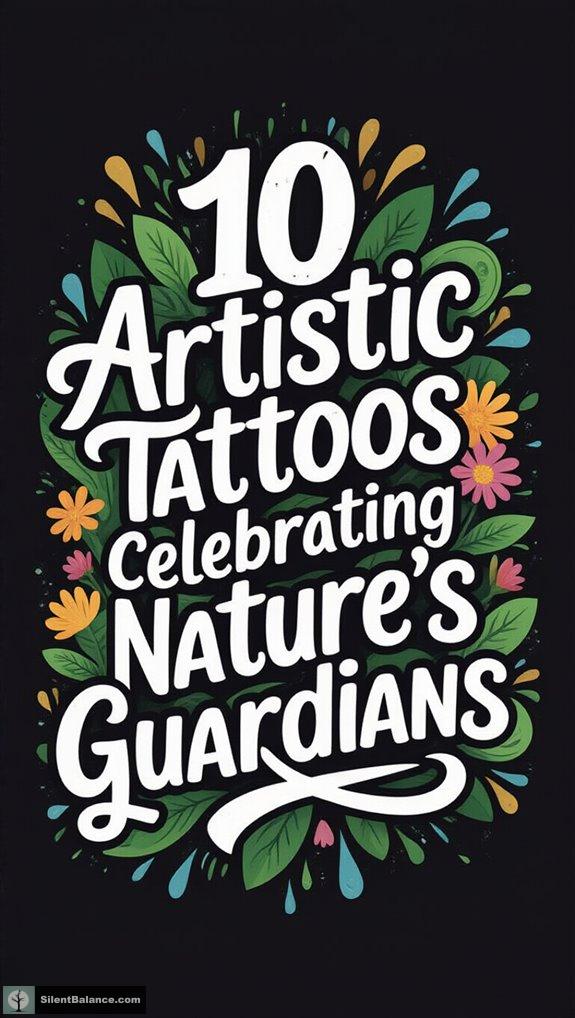 nature inspired artistic tattoos