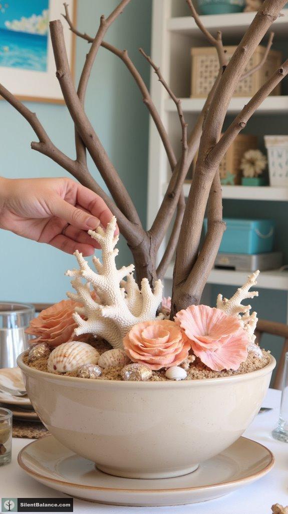 nature inspired beach decor elements