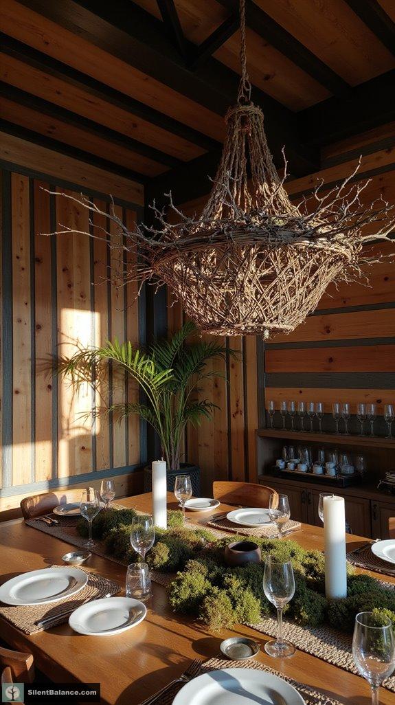nature inspired decor balance