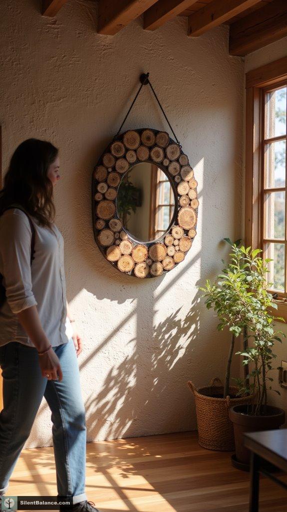 nature inspired decorative mirrors
