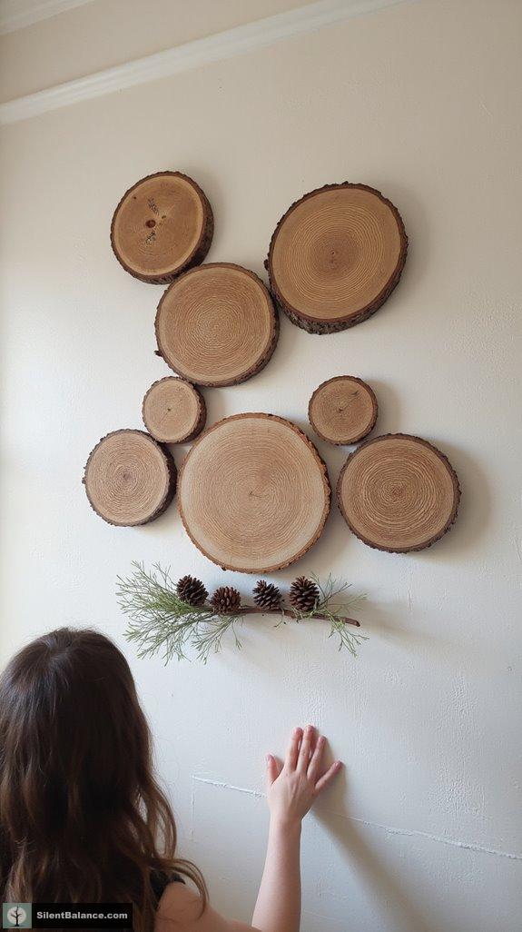 nature inspired diy wall art