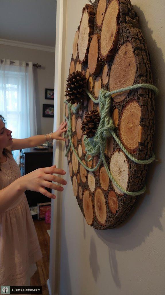 nature inspired diy wall decor