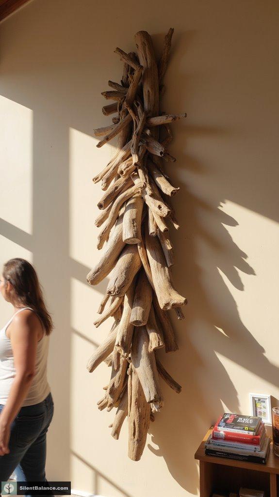 nature inspired driftwood artistry