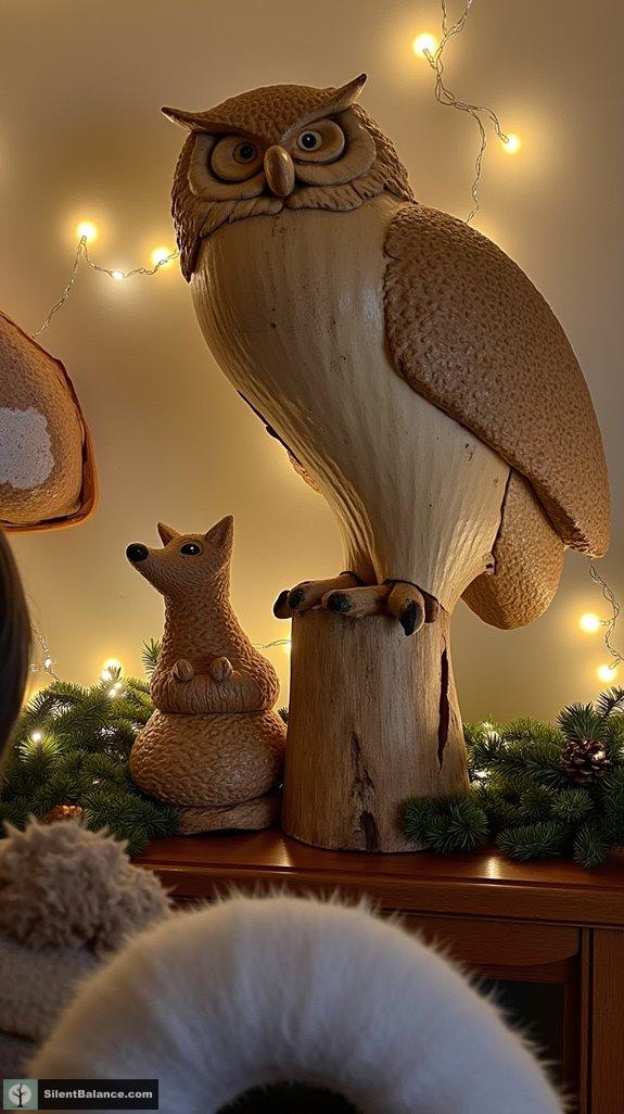 nature inspired driftwood creations