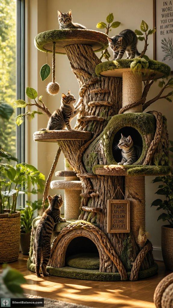 nature inspired feline sanctuary design