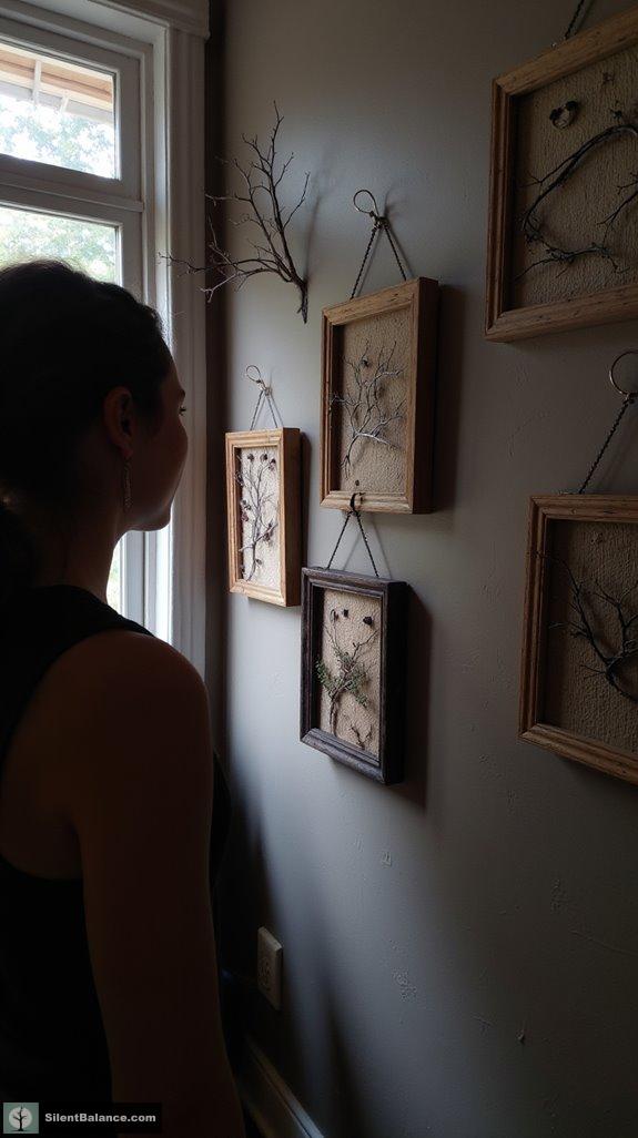 nature inspired framed wall art