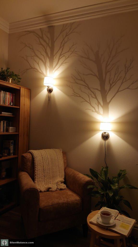 nature inspired functional wall lamps