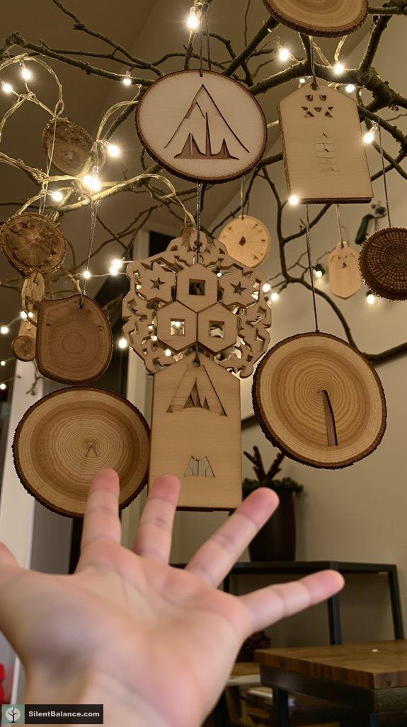 nature inspired geometric decor