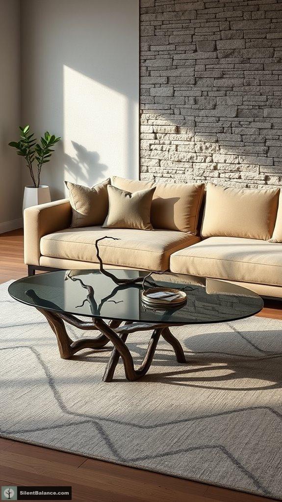 nature inspired geometric furniture